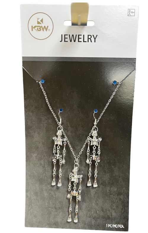 skeleton necklace