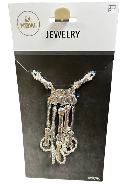 Silver Skeleton Wristband
