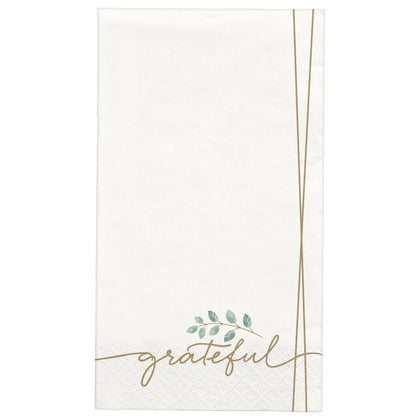 Simply Thankful Guest Towels 40ct