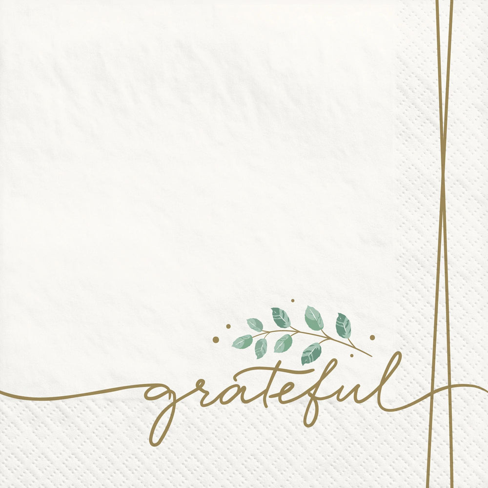 Simply Thankful Luncheon Napkins