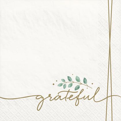 Simply Thankful Luncheon Napkins
