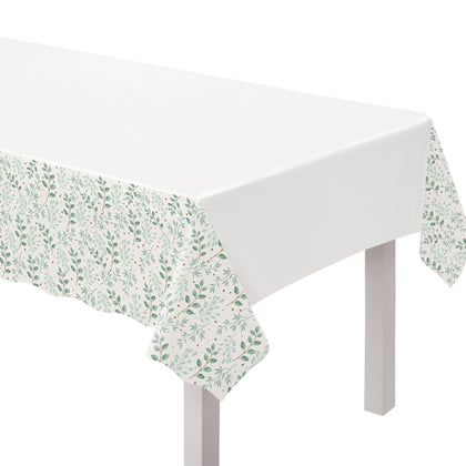 Simply Thankful Plastic Table Cover