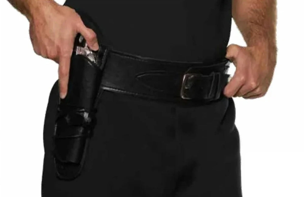 Single Western Holster | Black