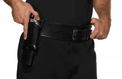 Single Western Holster | Black