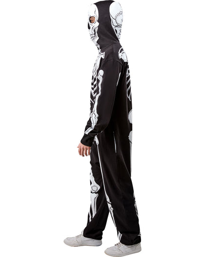 Skeleton Zip Up Adult Comfy Wear