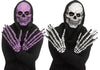 Skull Mask and Glove Set