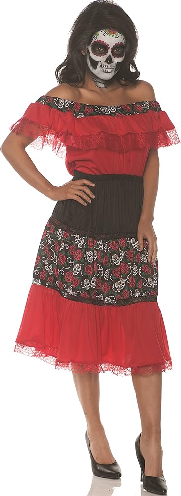 Skull Senorita Costume | Small 4-6