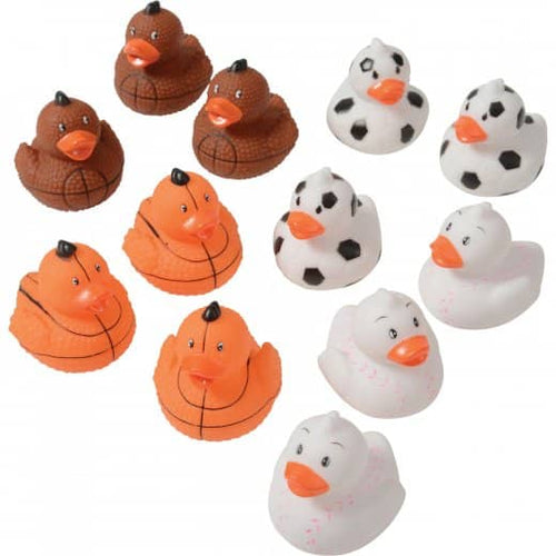 Small Sports Ball Rubber Ducks
