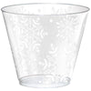 Snowflake Plastic Tumblers 9 oz. | 40ct