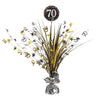 Sparkling Celebration 70 Spray Centerpiece | Milestone Birthday