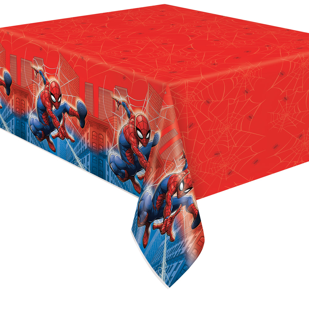 Spider-Man Rectangular Plastic Table Cover  54" x 84"