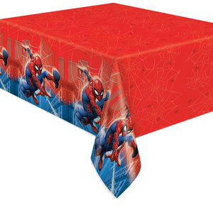 Spider-Man Rectangular Plastic Table Cover  54" x 84"