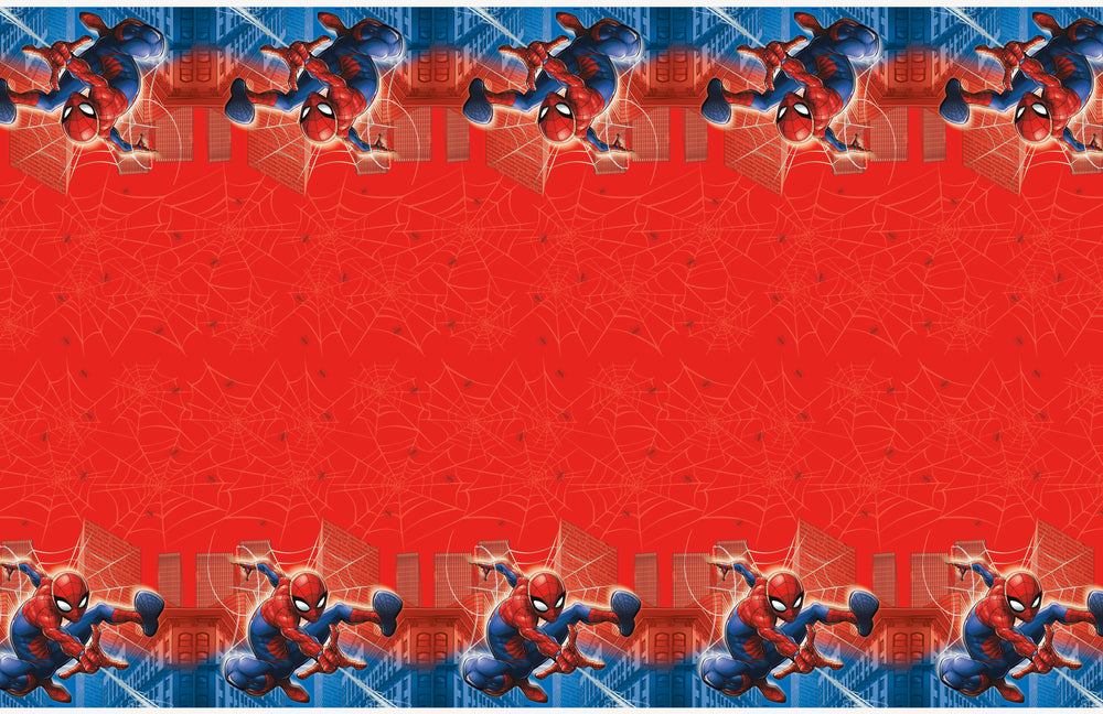 Spider-Man Rectangular Plastic Table Cover  54" x 84"