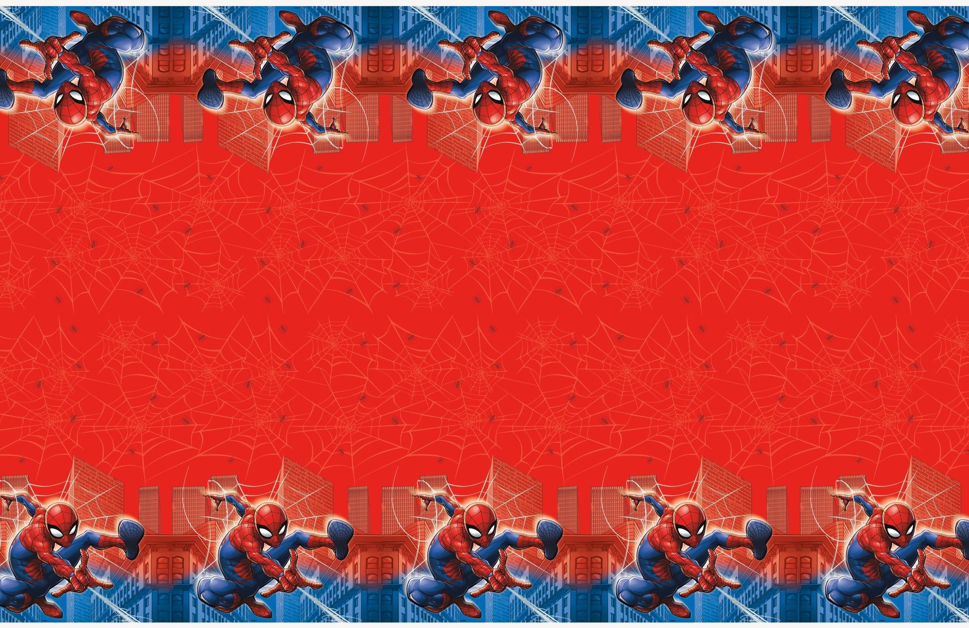 Spider-Man Rectangular Plastic Table Cover  54" x 84"