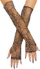 Spider Web Lace Fingerless Glove