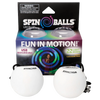 Spinballs Glow. 0 LED Rechargeable Poi Set