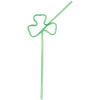 St. Pat's Shamrock Straw 1pc