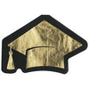 Starry Graduation Cap Shaped Luncheon Napkins  16ct - Foil Stamping