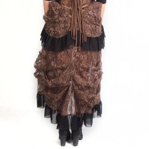 Steampunk Skirt – Brown