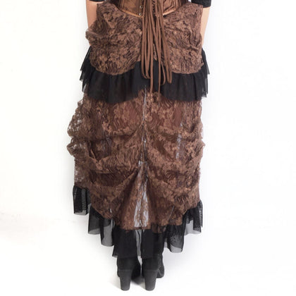 Steampunk Skirt – Brown