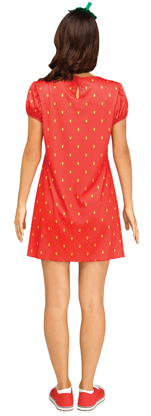 Strawberry Flirty Fruit - Adult Costume