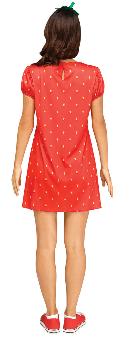 Strawberry Flirty Fruit - Adult Costume