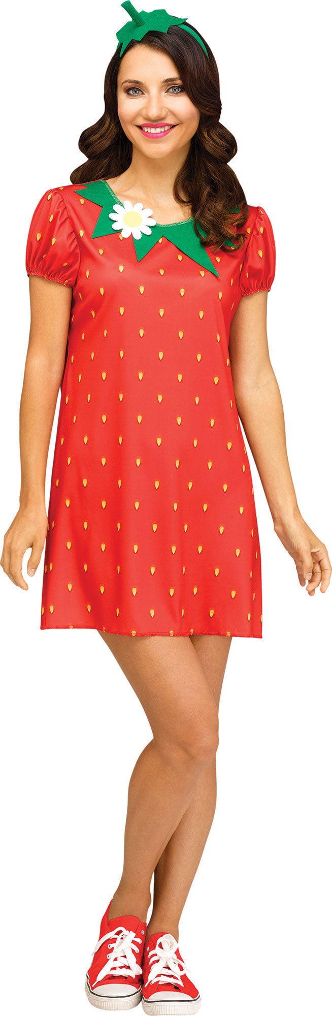 Strawberry Flirty Fruit - Adult Costume