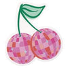 Summer Disco Cherry Shaped Luncheon Napkins  16ct - Iridescent Foil Stamping