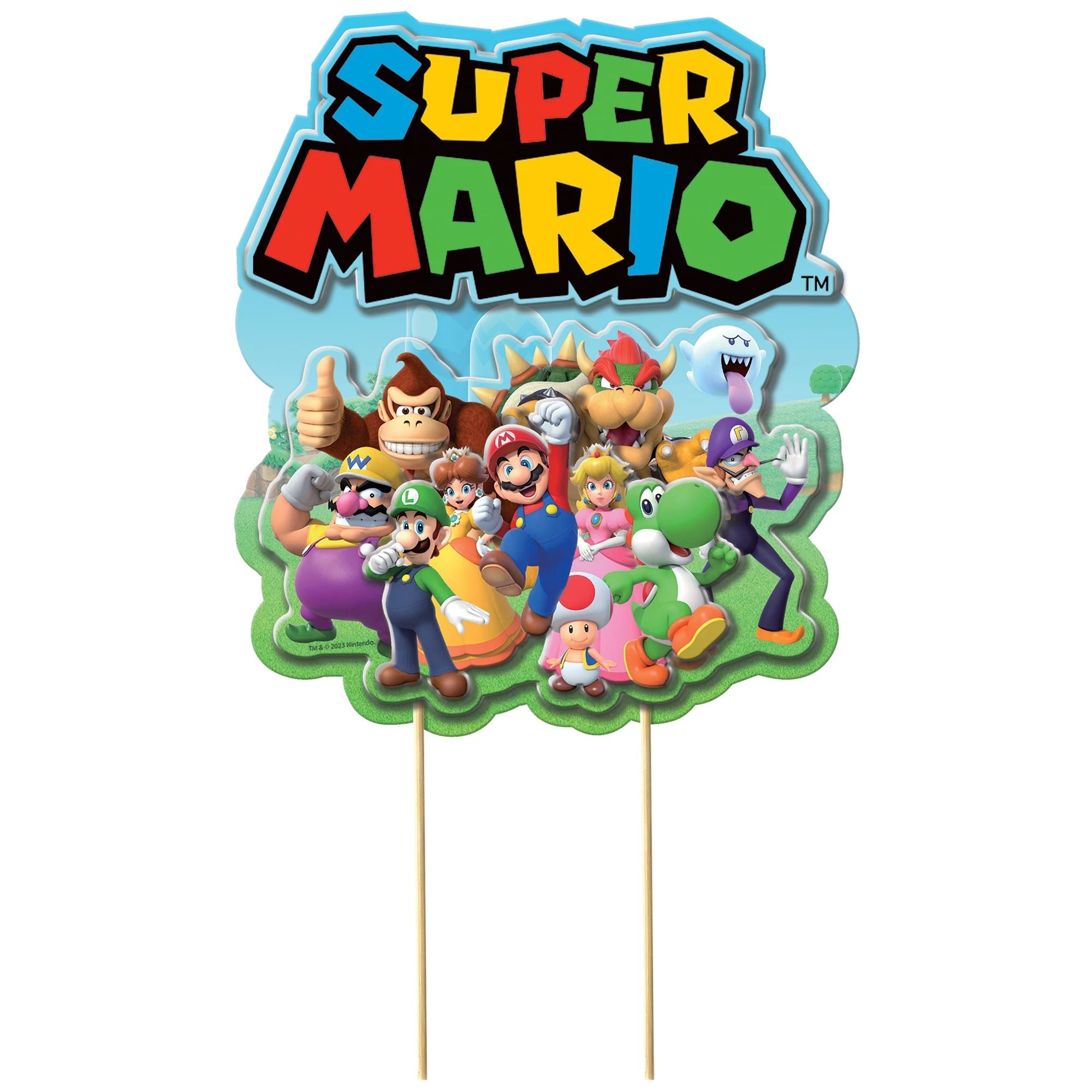 Super Mario Brothers Cake Topper