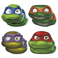 TMNT Mutant Mayhem Assorted Paper Masks  8ct
