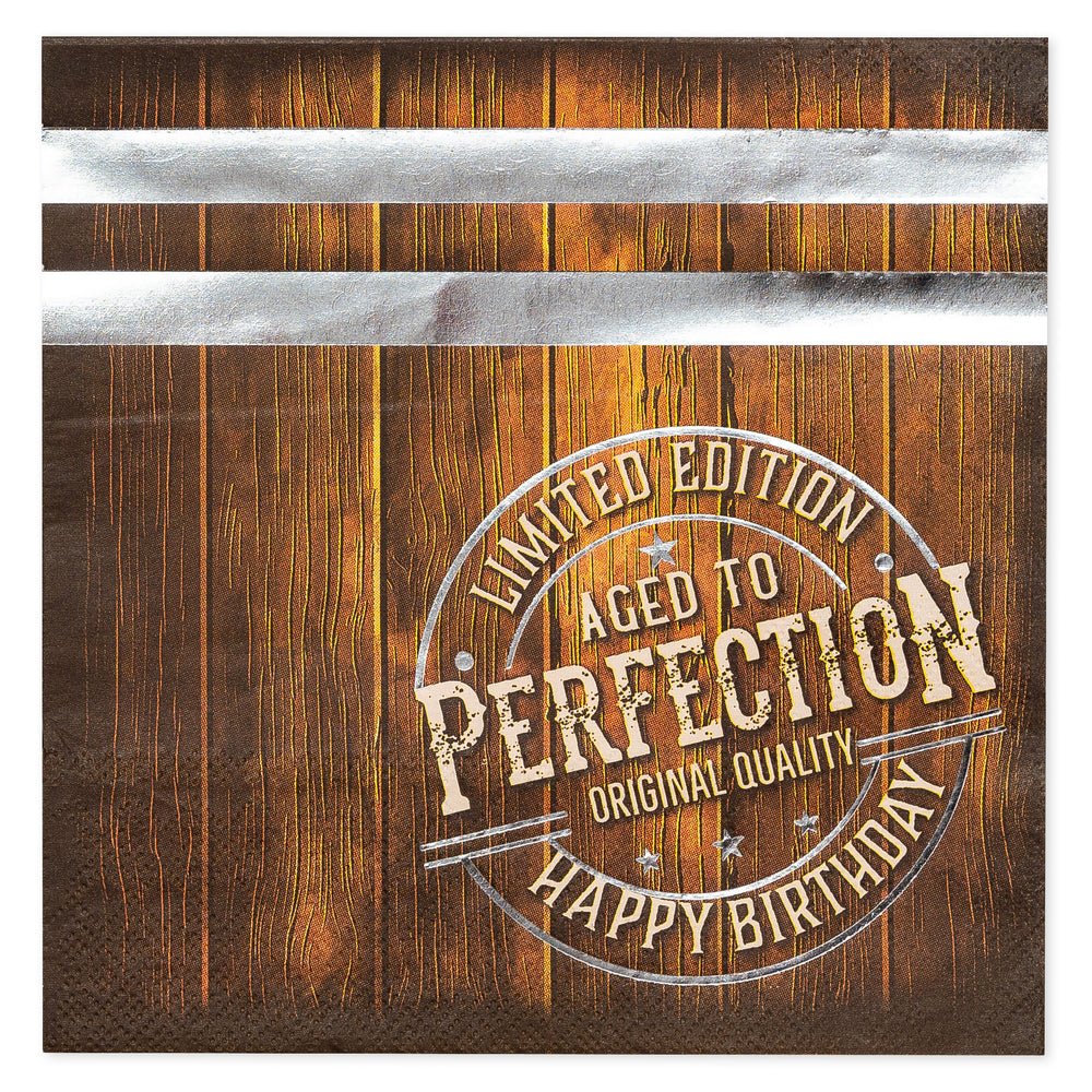 Aged to Perfection Lunch Napkins 16ct