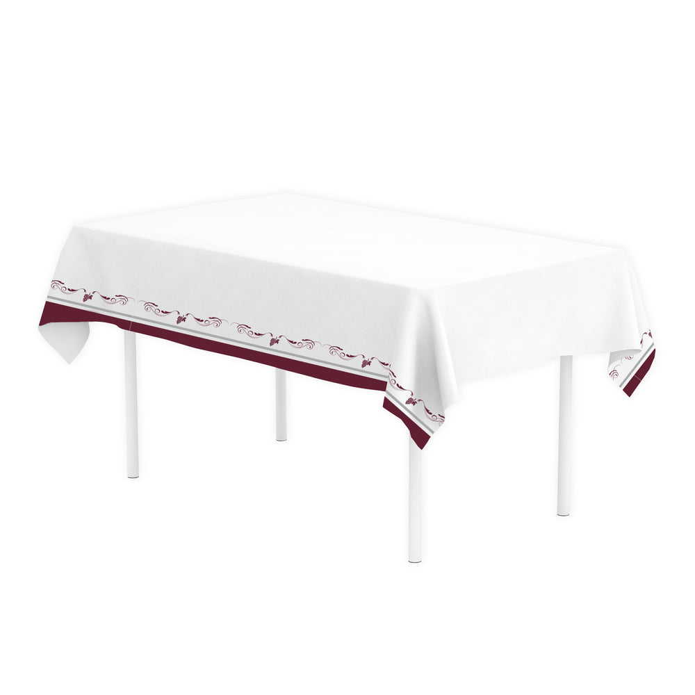 Cheers to a Fine Vintage Plastic Table Cover
