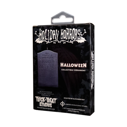 Holiday Horrors - Halloween (1978) - Judith Myers Tombstone Ornament