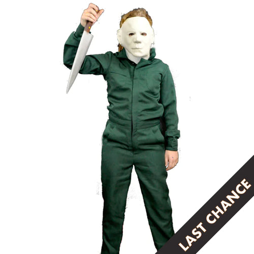 HALLOWEEN II DELUXE COVERALLS - CHILDREN'S / SMALL