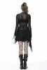 Punk Spider Mesh Exaggerated Sleeves Top | XS