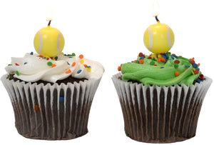 Tennis – Candles Tennis Ball-Shaped 5ct