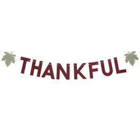 Thankful Felt Thanksgiving Banner