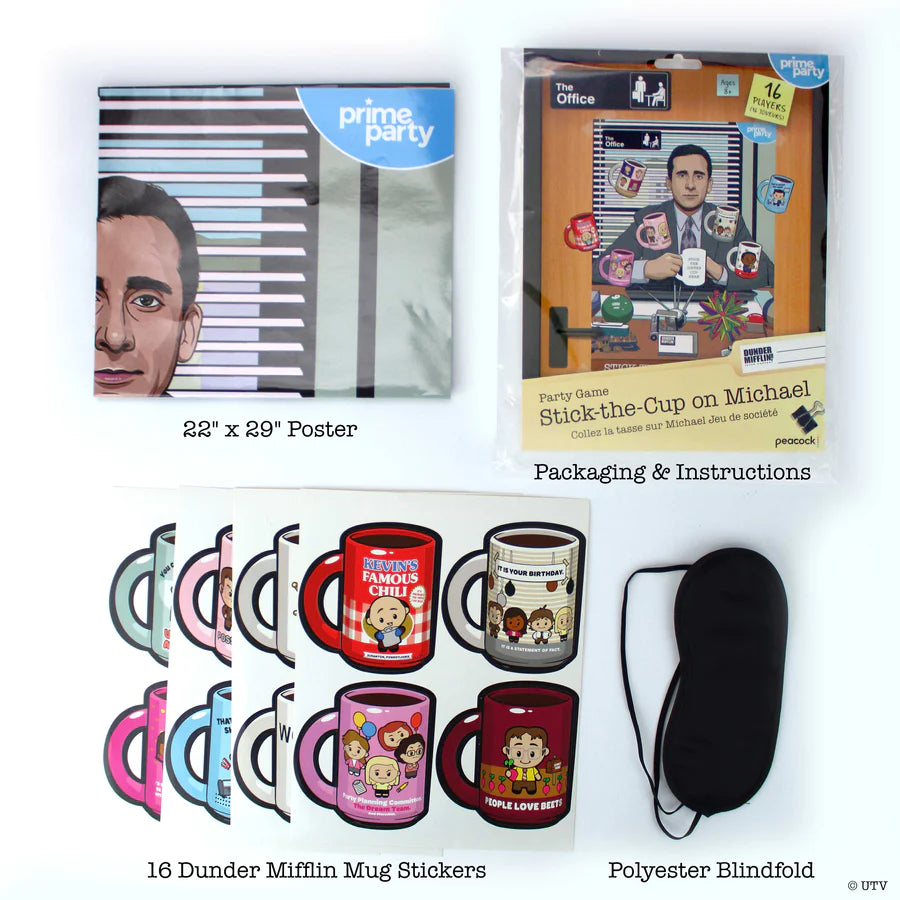 The Office Pin-the-Tail Game