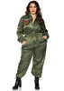 Top Gun Parachute Flight Suit | Plus Size