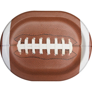 Touchdown Football Oval Plates 8ct