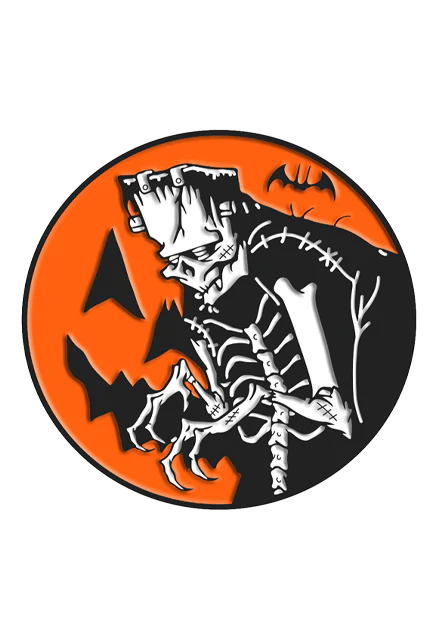 Toxictoons Pumkinstein - Enamel Pin