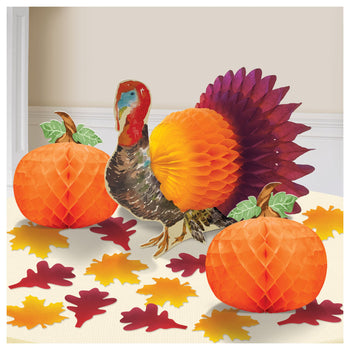 Traditional Thanksgiving Table Decorating Kit