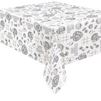 Turkey Day Coloring Activity Paper Table Cover  54" x 84"