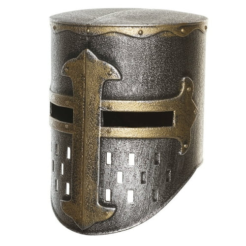 Medieval Crusader Bucket Helmet