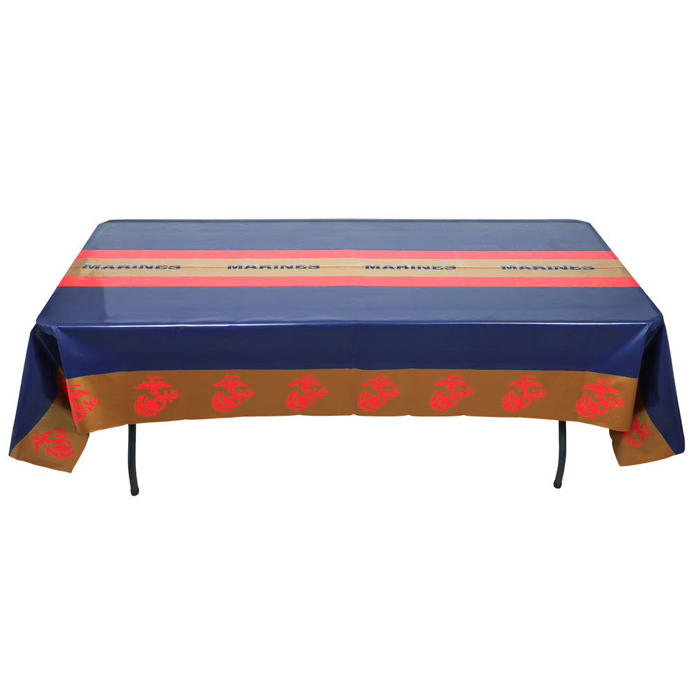 US Marines – Tablecover Plastic 54″ x 108″