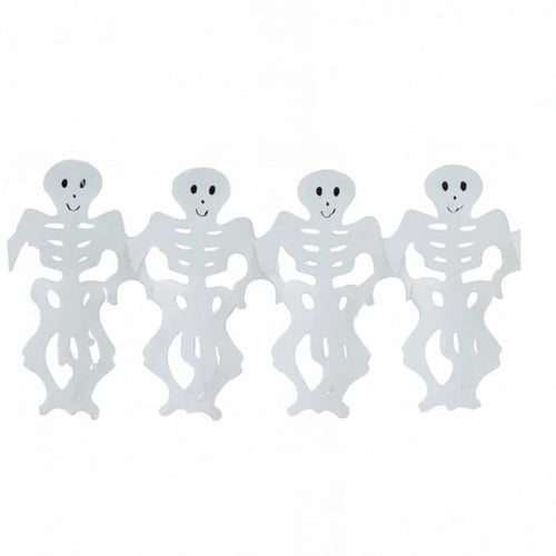 Halloween Skeleton Garland Paper Decoration