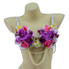 LED Flower Bra