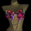 LED Flower Bra