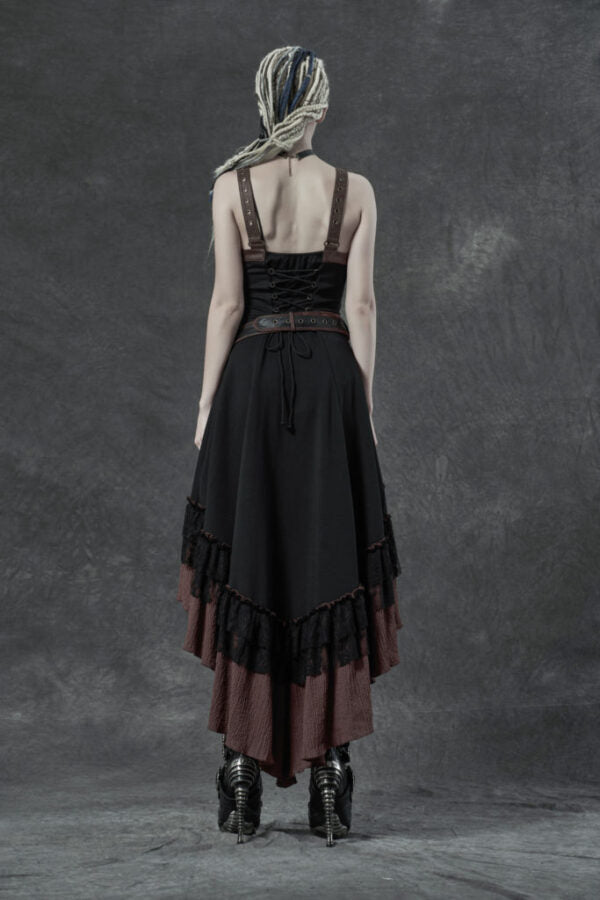 Steampunk Dress with Waist Bag