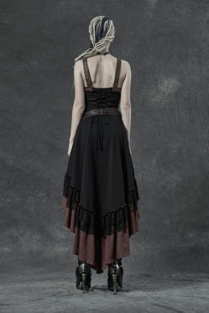 Steampunk Dress with Waist Bag